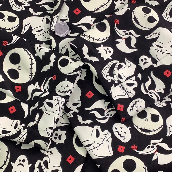 Nightmare before Christmas Glow in the Dark Dinner Jacket W Bow Tie SZ S/M NWT - Picture 10 of 16